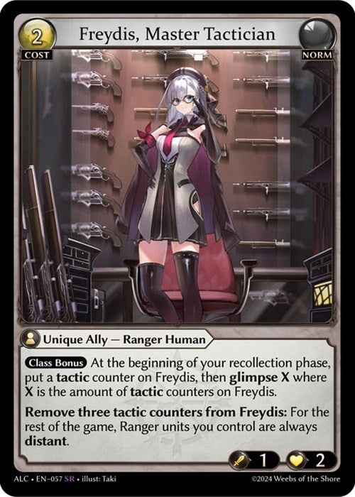 Image for Freydis, Master Tactician (057) (Alchemical Revolution) - Grand Archive TCG