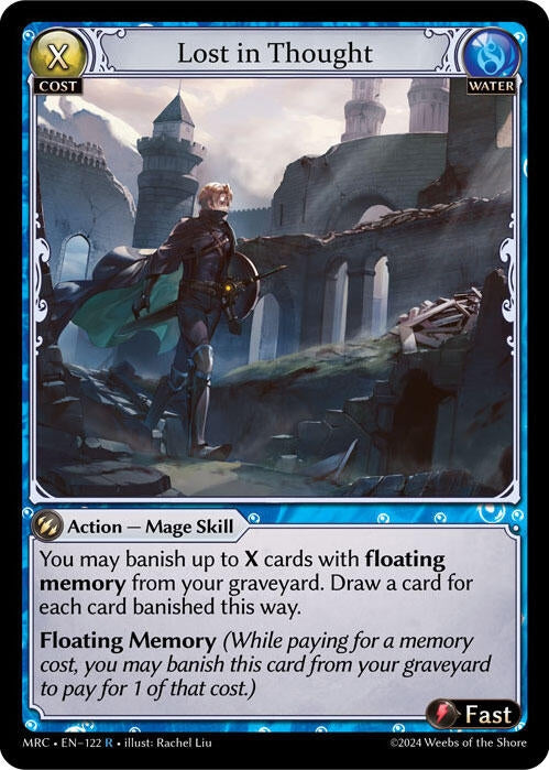 Image for Lost in Thought (122) (Mercurial Heart) - Grand Archive TCG