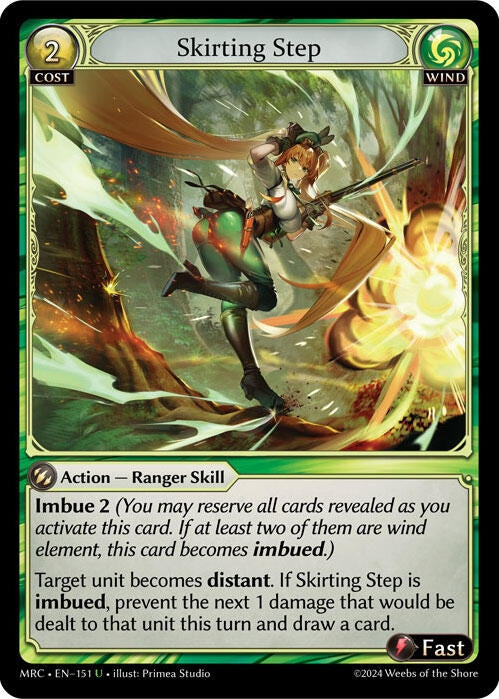 Image for Skirting Step (151) (Mercurial Heart) - Grand Archive TCG
