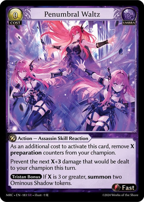 Image for Penumbral Waltz (183) (Mercurial Heart) - Grand Archive TCG
