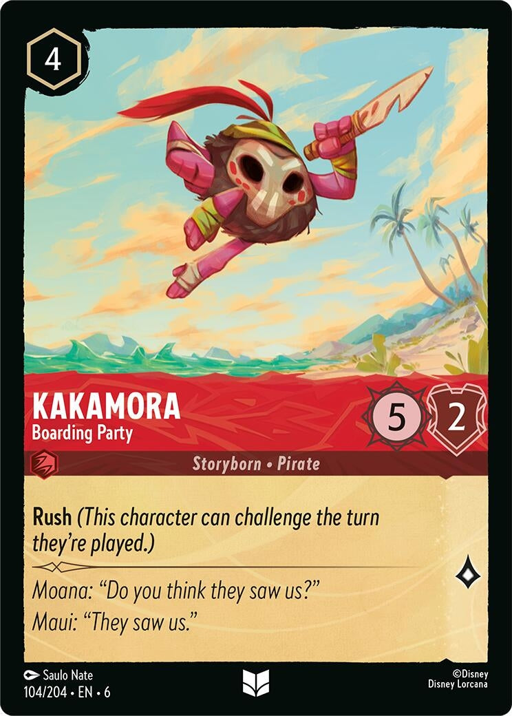 Image for Kakamora - Boarding Party (104/204) (Azurite Sea) - Disney Lorcana