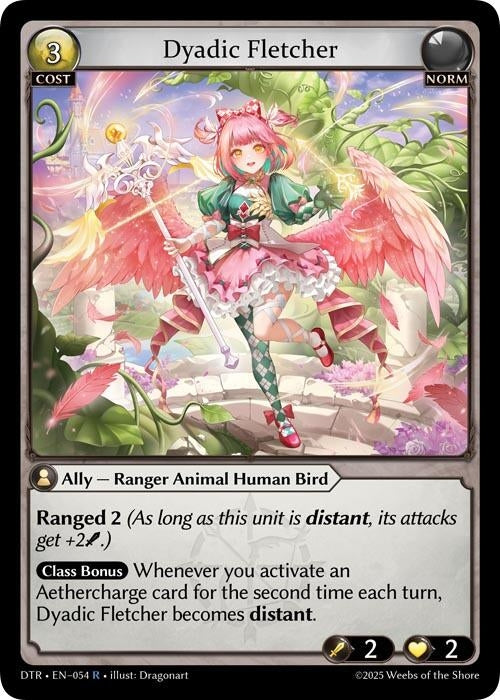 Image for Dyadic Fletcher (054) (Distorted Reflections) - Grand Archive TCG
