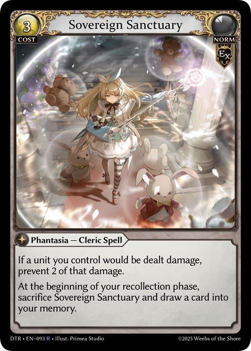 Image for Sovereign Sanctuary (093) (Distorted Reflections) - Grand Archive TCG