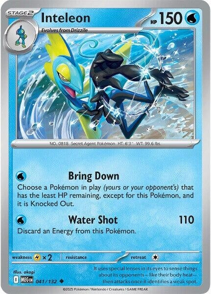 Inteleon (041/132) (ME01: Mega Evolution)