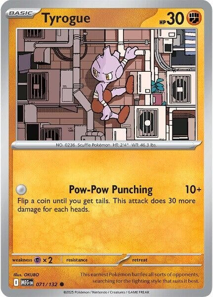 Tyrogue (071/132) (ME01: Mega Evolution)