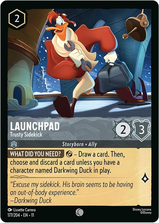 Image for Launchpad - Trusty Sidekick (177/204) (Winterspell) - Disney Lorcana