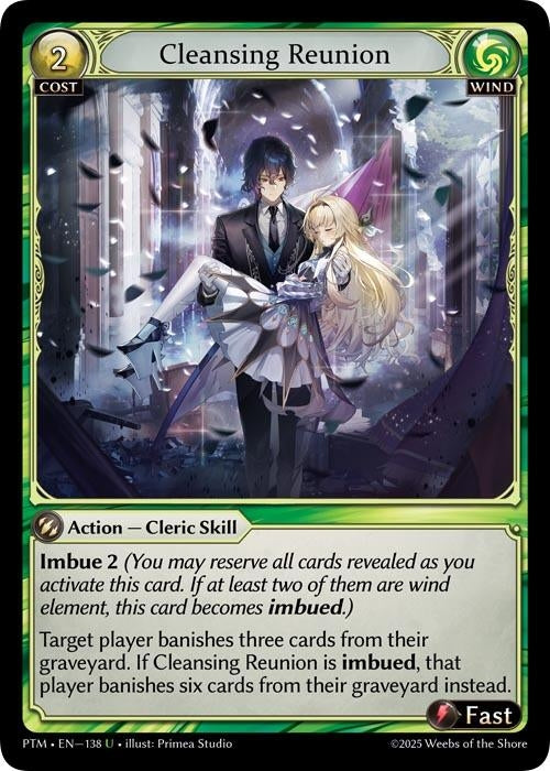 Image for Cleansing Reunion (138) (Phantom Monarchs) - Grand Archive TCG