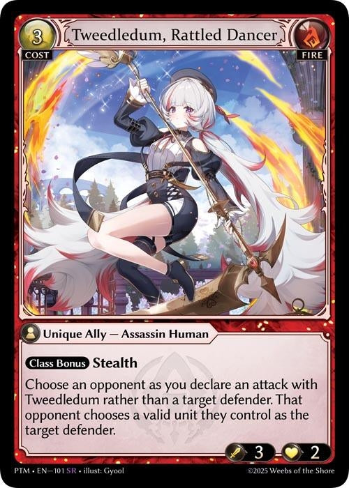 Image for Tweedledum, Rattled Dancer (101) (Phantom Monarchs) - Grand Archive TCG