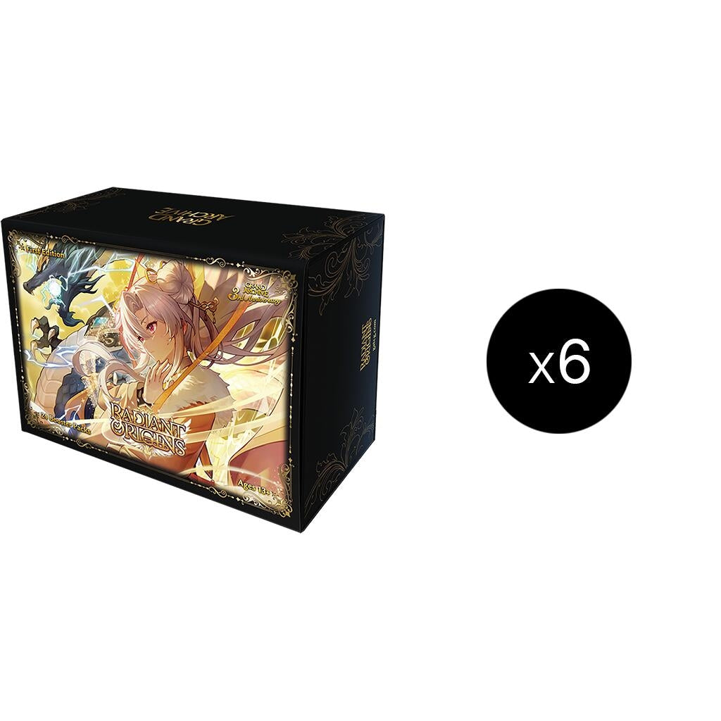 Image for Radiant Origins 1st Edition Booster Box Case - Grand Archive TCG