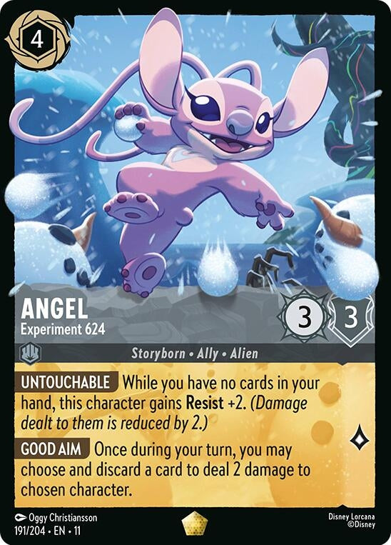 Image for Angel - Experiment 624 (191/204) (Winterspell) - Disney Lorcana