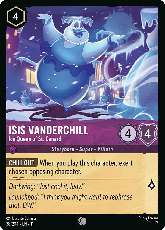 Image for Isis Vanderchill - Ice Queen of St. Canard (38/204) (Winterspell) - Disney Lorcana