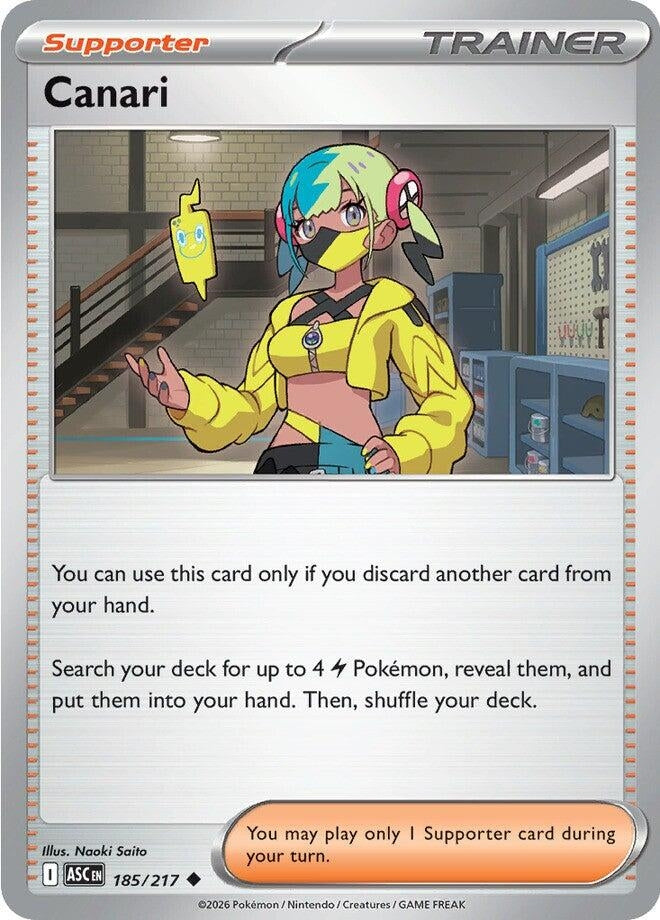 Image for Canari (185/217) (ME: Ascended Heroes) (ASC) - Pokemon
