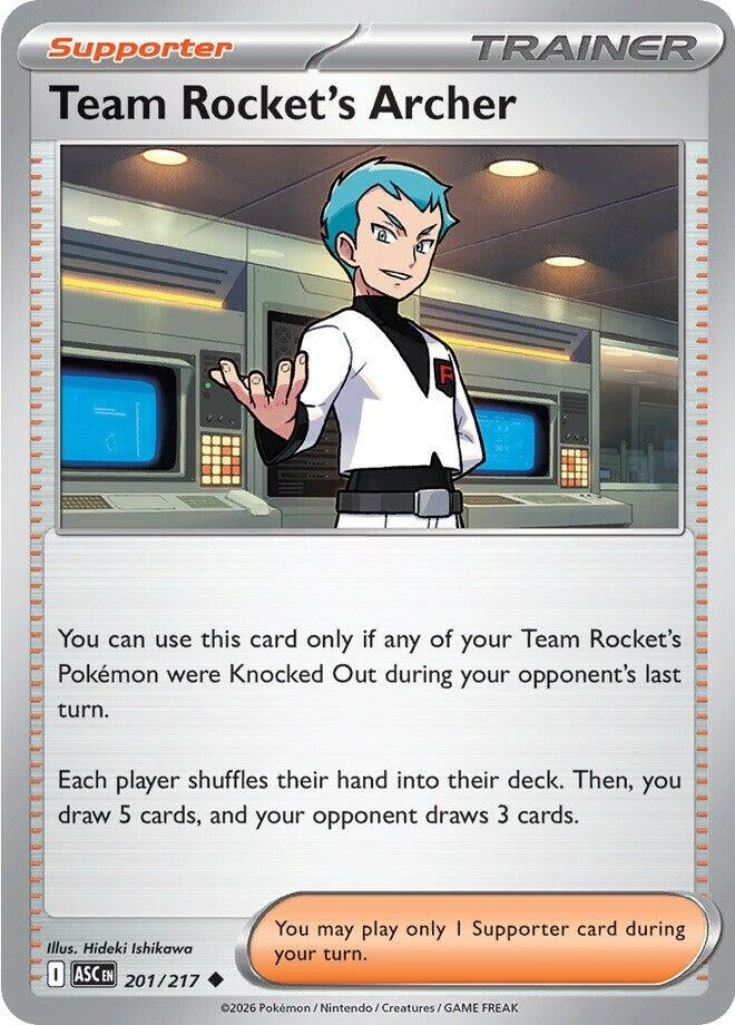 Image for Team Rocket's Archer (201/217) (ME: Ascended Heroes) (ASC) - Pokemon