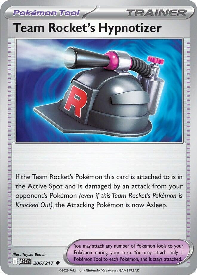 Image for Team Rocket's Hypnotizer (206/217) (ME: Ascended Heroes) (ASC) - Pokemon