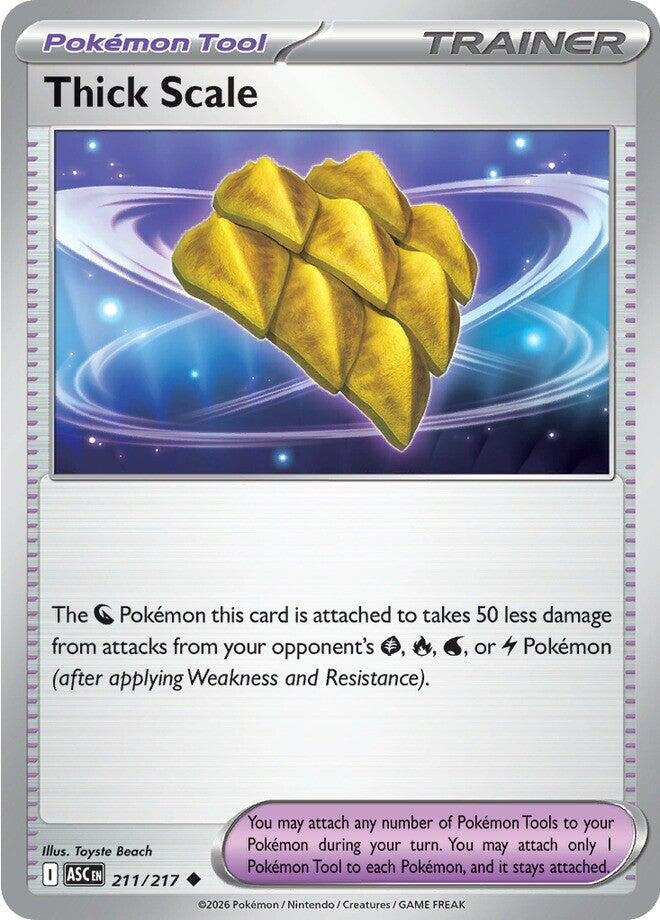 Image for Thick Scale (211/217) (ME: Ascended Heroes) (ASC) - Pokemon