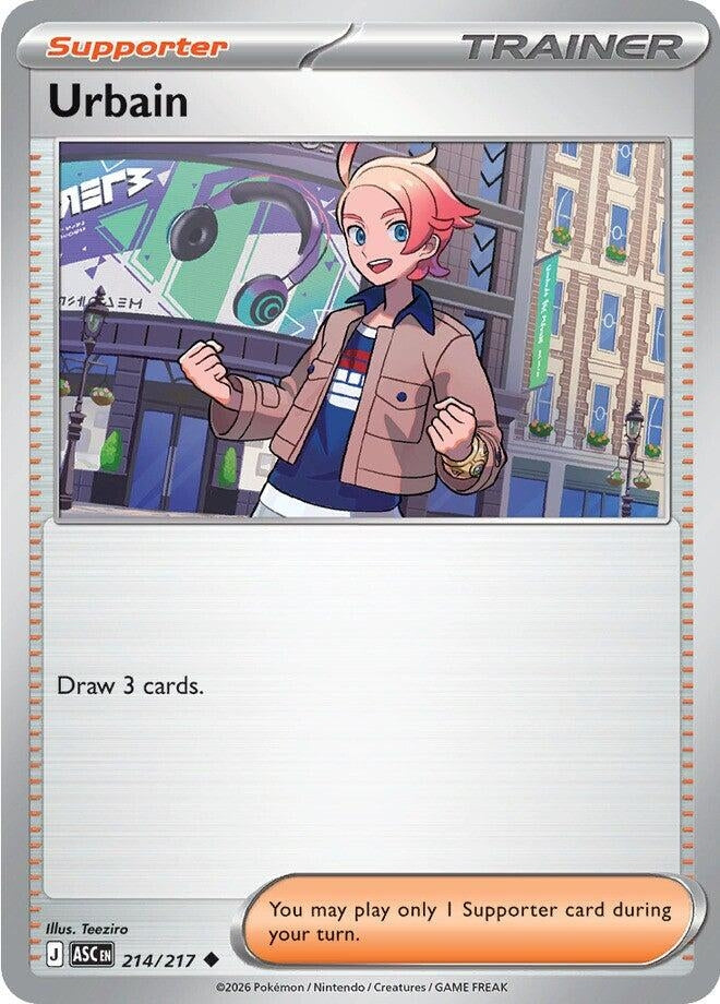 Image for Urbain (214/217) (ME: Ascended Heroes) (ASC) - Pokemon