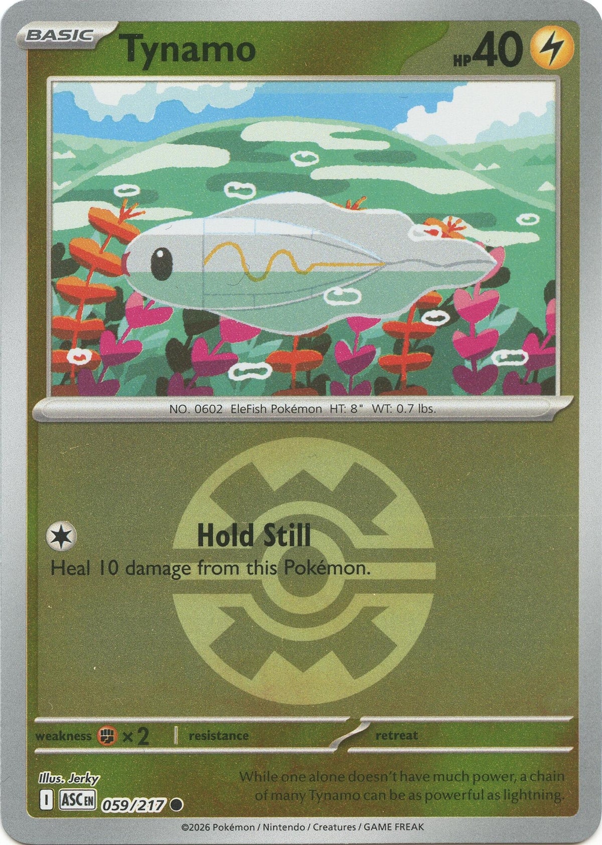Image for Tynamo (Quick Ball) (059/217) (ME: Ascended Heroes) (ASC) - Pokemon