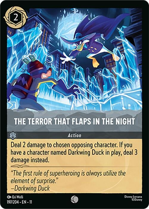 Image for The Terror That Flaps in the Night (197/204) (Winterspell) - Disney Lorcana