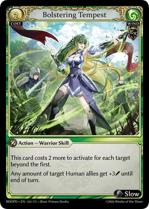 Image for Bolstering Tempest (165) (Radiant Origins: Pantheon) - Grand Archive TCG