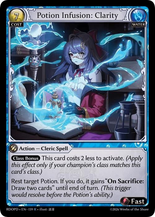 Potion Infusion: Clarity (159) (Radiant Origins: Pantheon)