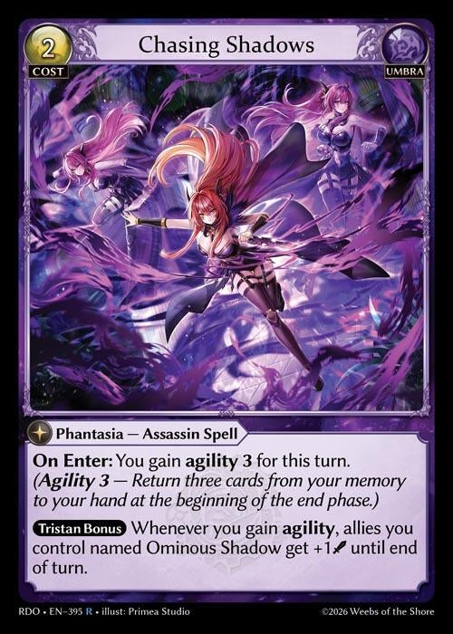 Image for Chasing Shadows (395) (Radiant Origins) - Grand Archive TCG