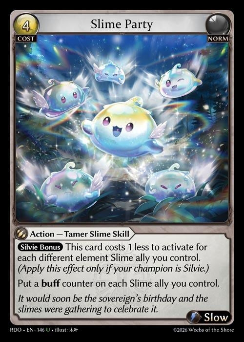 Image for Slime Party (146) (Radiant Origins) - Grand Archive TCG