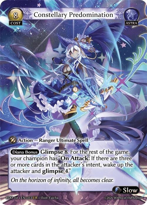 Image for Constellary Predomination (313) (Radiant Origins) - Grand Archive TCG