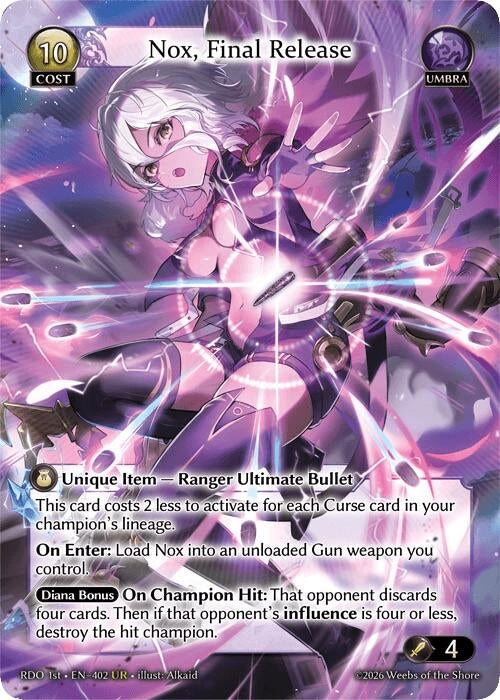 Image for Nox, Final Release (402) (Radiant Origins) - Grand Archive TCG