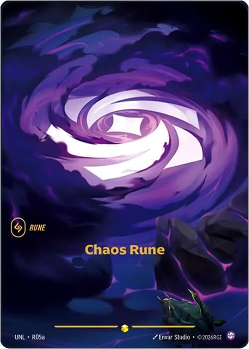 Image for Chaos Rune (R05a) (R05a) (Unleashed) - Riftbound: League of Legends Trading Card Game