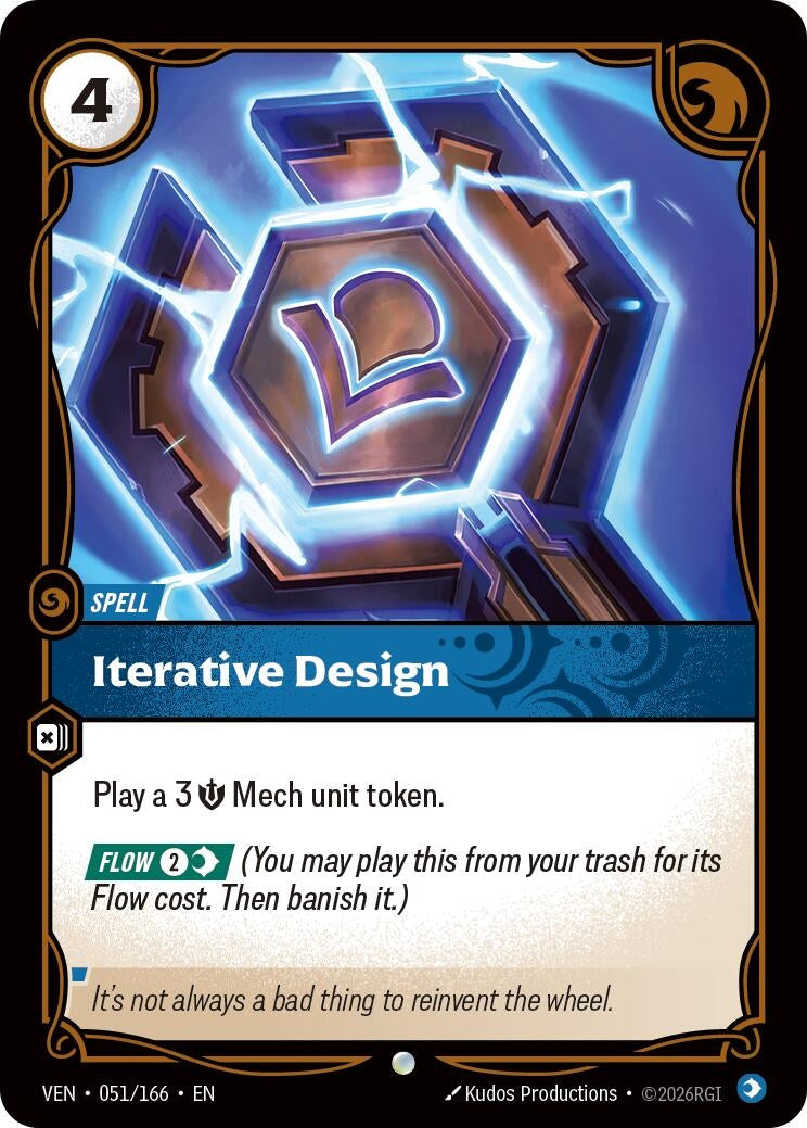 Iterative Design (051/166) (Vendetta) (VEN)