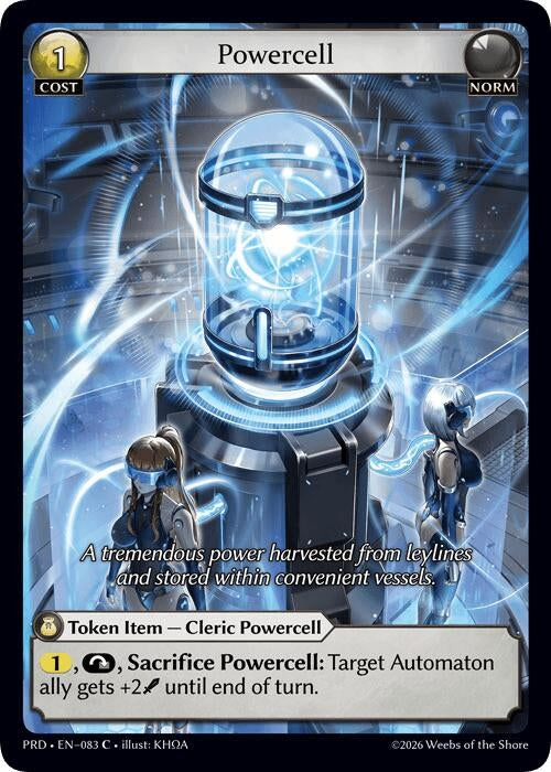 Image for Powercell (083) (.asphodel/paradise) (PRD) - Grand Archive TCG