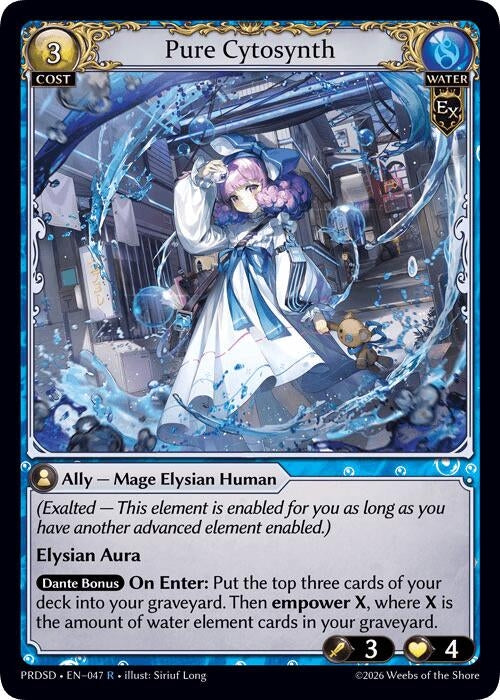Image for Pure Cytosynth (047) (.asphodel/paradise Starter Decks) (PRDSD) - Grand Archive TCG
