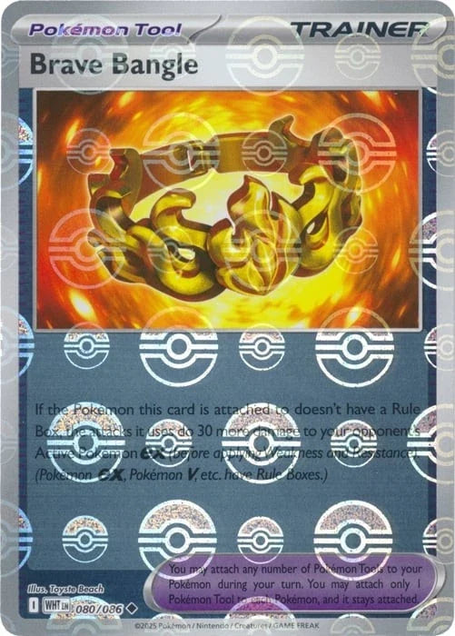 Brave Bangle (Poke Ball Pattern) (080/086) (SV: White Flare)