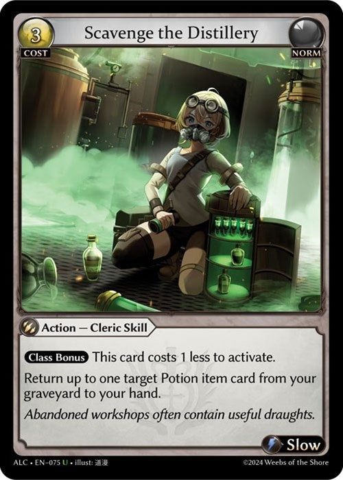 Image for Scavenge the Distillery (075) (Alchemical Revolution) - Grand Archive TCG