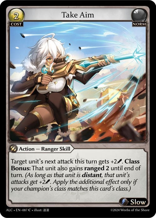 Image for Take Aim (087) (Alchemical Revolution) - Grand Archive TCG