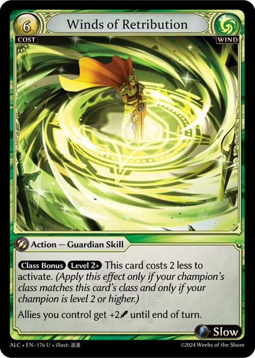 Image for Winds of Retribution (176) (Alchemical Revolution) - Grand Archive TCG