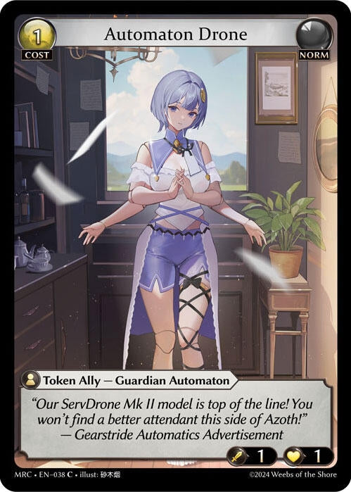 Image for Automaton Drone (038) (Mercurial Heart) - Grand Archive TCG