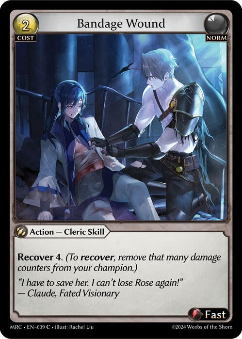 Image for Bandage Wound (039) (Mercurial Heart) - Grand Archive TCG