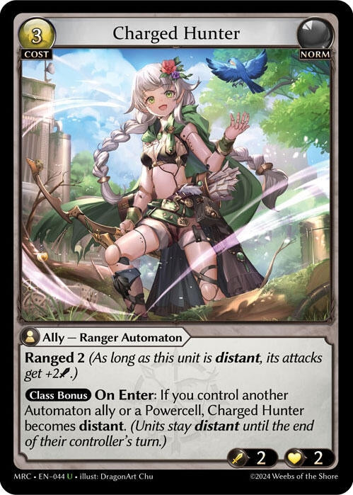 Image for Charged Hunter (044) (Mercurial Heart) - Grand Archive TCG