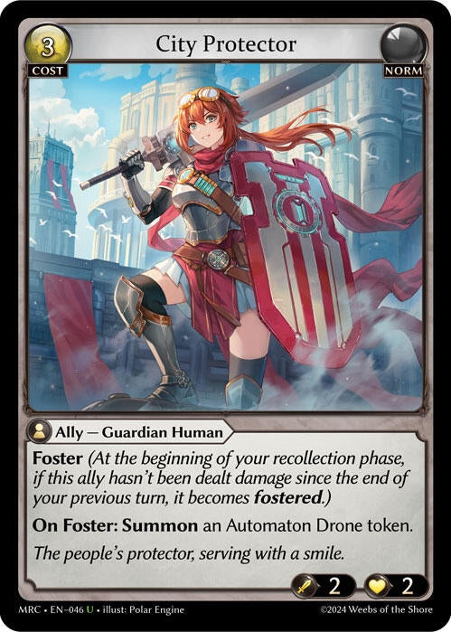 Image for City Protector (046) (Mercurial Heart) - Grand Archive TCG