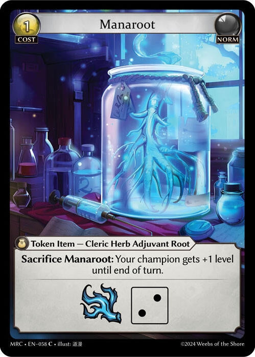 Image for Manaroot (058) (Mercurial Heart) - Grand Archive TCG