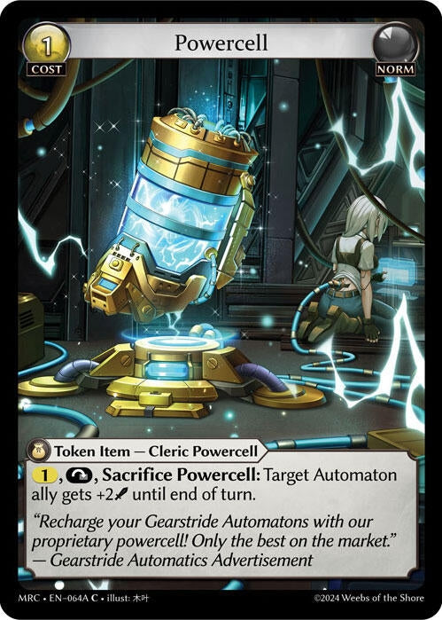 Image for Powercell (64A) (64A) (Mercurial Heart) - Grand Archive TCG