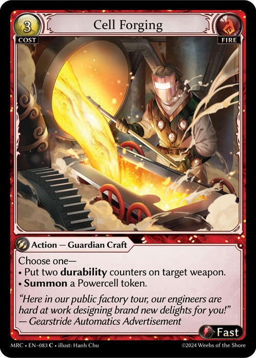 Image for Cell Forging (083) (Mercurial Heart) - Grand Archive TCG