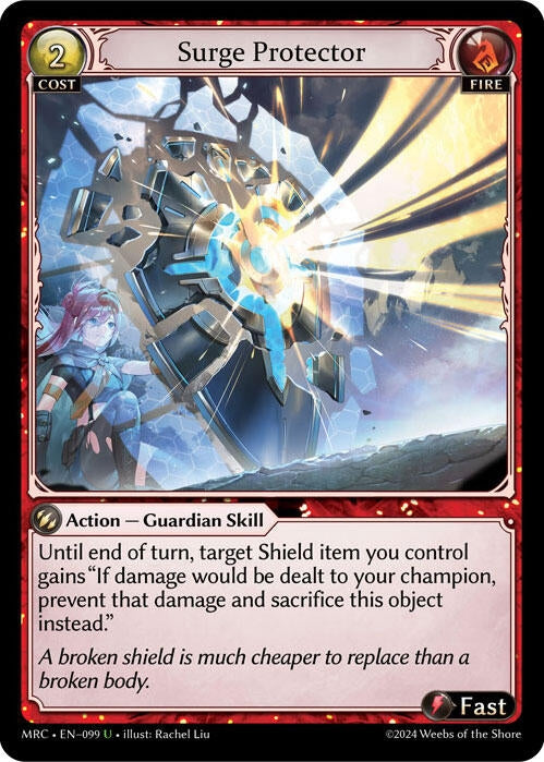 Image for Surge Protector (099) (Mercurial Heart) - Grand Archive TCG