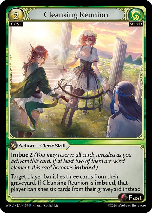 Image for Cleansing Reunion (139) (Mercurial Heart) - Grand Archive TCG