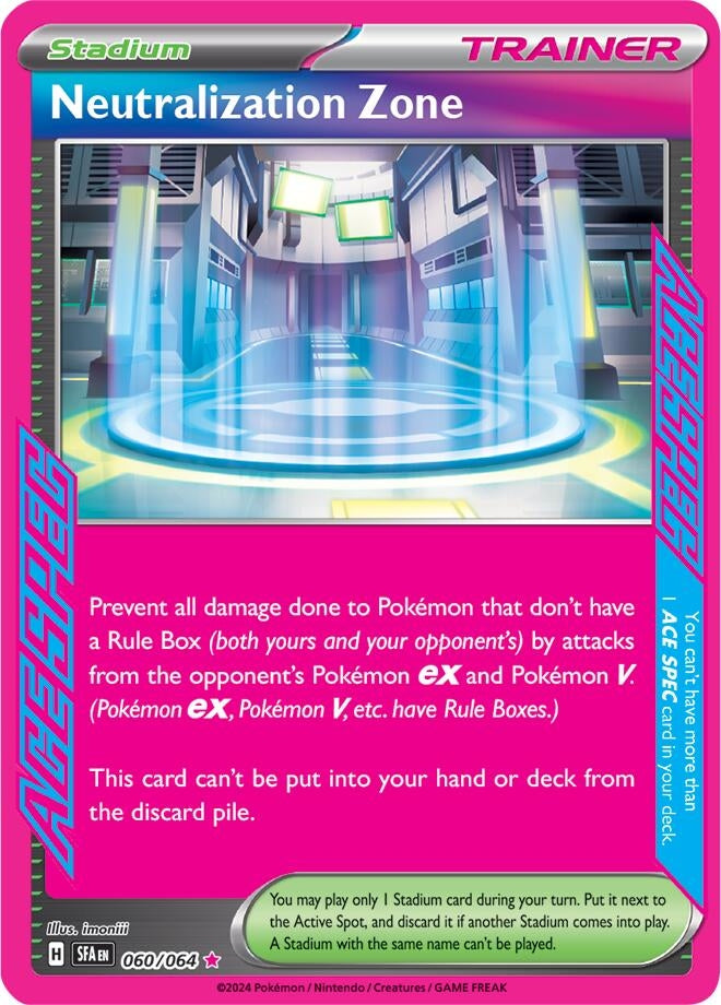 Image for Neutralization Zone (060/064) (SV: Shrouded Fable) - Pokemon