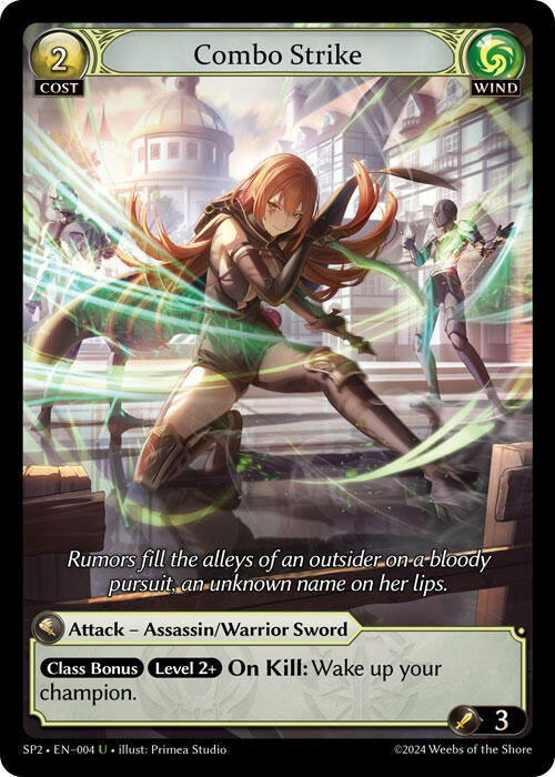 Image for Combo Strike (004) (Supporter Pack 2) - Grand Archive TCG