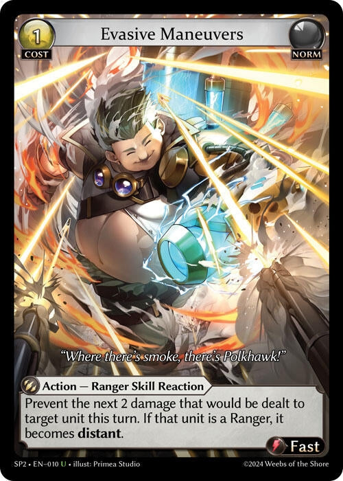 Image for Evasive Maneuvers (010) (Supporter Pack 2) - Grand Archive TCG