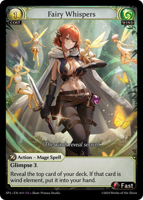 Image for Fairy Whispers (011) (Supporter Pack 2) - Grand Archive TCG