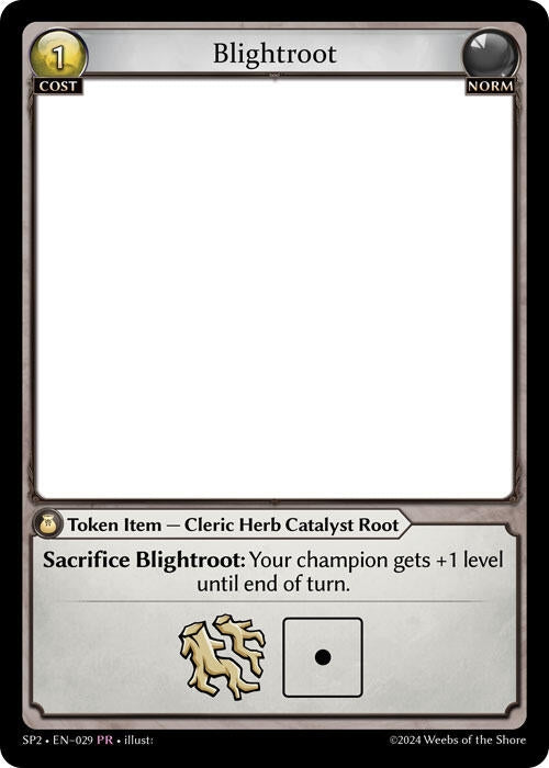 Image for Blightroot (029) (Supporter Pack 2) - Grand Archive TCG